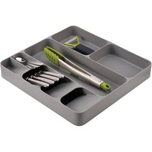 Besteckkasten JosephJoseph Drawer Store, grau, aus Kunststoff