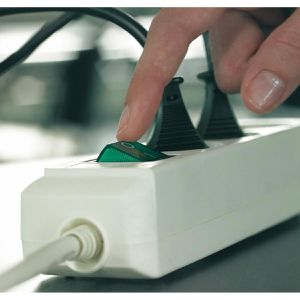 Produktbild für Steckdosenleiste Brennenstuhl Eco-Line, 3m Kabel