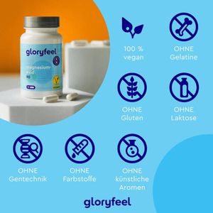 Produktbild für Magnesium gloryfeel Oxid, 90 Kapseln