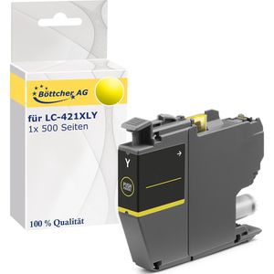 Produktbild für Tinte Böttcher-AG für Brother LC-421XLY