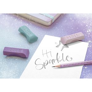 Produktbild für Schreibset Faber-Castell Sparkle ocean metallic, 4-teilig