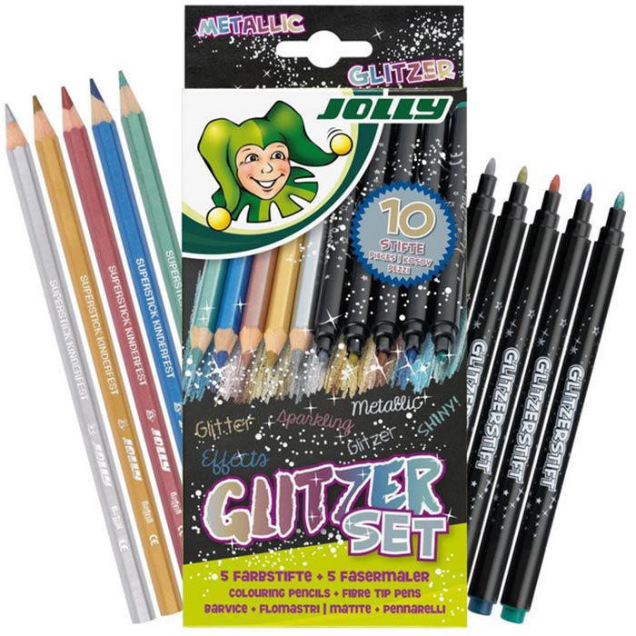 Glitzer-Gelstifte Set – Funkelnde Stifte Für Malbücher, Journaling & Basteln, Ergonomisch, Wischfest