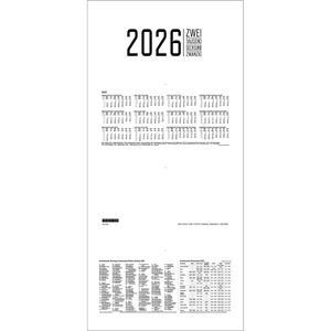 Produktbild für 3-Monatskalender Kalenderwerk Varius mit Ferienübersicht, 2026