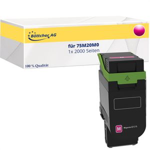 Produktbild für Toner Böttcher-AG für Lexmark 75M20M0 Prebate