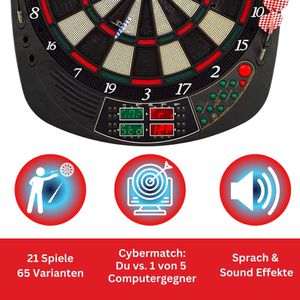 Produktbild für Dartscheibe Best-Sporting Coventry, elektronisch