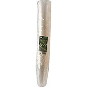 Produktbild für Trinkbecher Papstar 11161 pure glasklar PLA