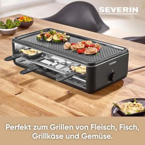 Produktbild für Raclette-Grill Severin Black Line Lite RG 2365, für 8 Personen