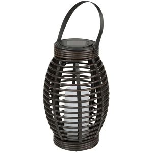 Produktbild für Laterne Idena 31243, Solar, schwarz, outdoor