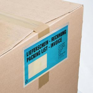 Produktbild für Lieferscheintaschen dm-folien Premium, DIN lang