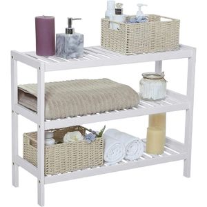 Produktbild für Schuhregal Songmics LBS13W, aus Bambus