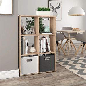 Produktbild für Bücherregal Vicco Karree, sonoma eiche