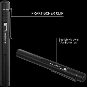 Produktbild für Taschenlampe Ledlenser P4, LED, mit Batterie