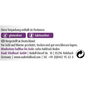 Produktbild für Magnesium Raab-Vitalfood Waldfrucht, 200 g Pulver