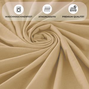 Produktbild für Spannbettlaken Buymax Jersey, 120 x 200 cm