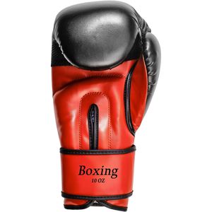 Produktbild für Boxhandschuhe Bad-Company rot, für Erwachsene