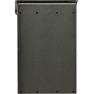 Produktbild für Briefkasten SafePost 14090 ScanPro 14, silber, aus Edelstahl