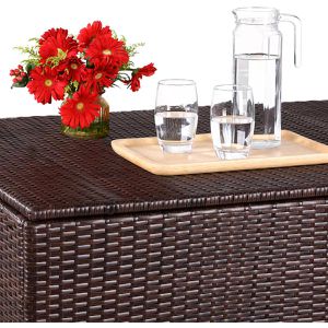 Produktbild für Gartenbox CASARIA 108954, aus Polyrattan