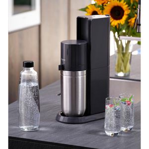 Produktbild für Karaffe Sodastream Glasflasche, mit Deckel