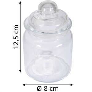 Produktbild für Vorratsglas Rayher 46049000, mit Glasdeckel