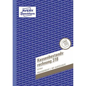 Produktbild für Kassenbuch Zweckform 318 Kassenbericht, A5