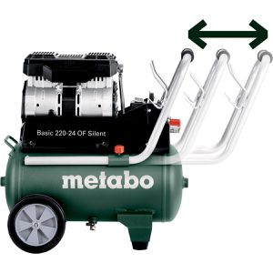 Produktbild für Kompressor Metabo Basic 220-24W OFSilent, 60dB(A), 1100W, 230V