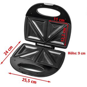 Produktbild für Sandwichmaker Rommelsbacher Fun for 2, ST710