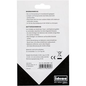 Produktbild für Lichterkette Idena 8582089, 10 LED, innen