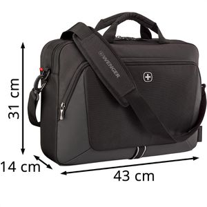 Produktbild für Laptoptasche Wenger XE Brief, 653300, schwarz