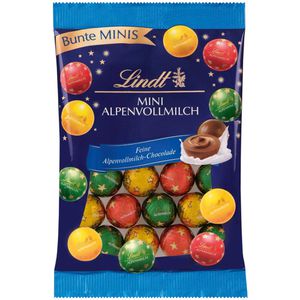 Produktbild für Pralinen Lindt Minikugeln Vollmilch, 18 Stück