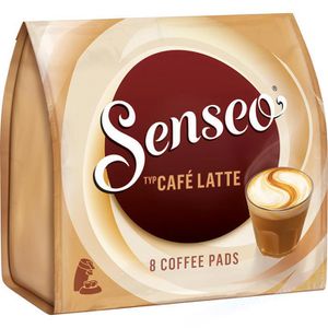 Senseo Kaffeepads Cafe Latte, 8 Stück , 8 Stück