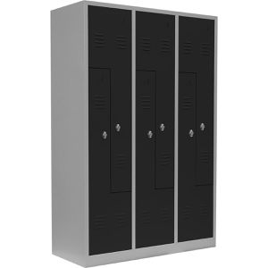 Produktbild für Spind Lüllmann 525128, Z-Spind, anthrazit