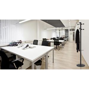 Produktbild für Garderobenständer Unilux Access, schwarz