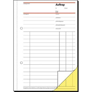 Produktbild für Auftragsbuch Sigel SD001, A5
