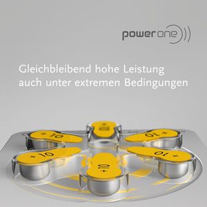 Produktbild für Hörgerätebatterie Power-One 24610 p10