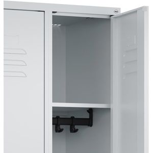 Produktbild für Spind CP-Möbel Classic PLUS, lichtgrau