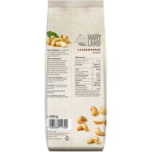 Produktbild für Cashewkerne Maryland Röst-Cashews, ganze Nüsse