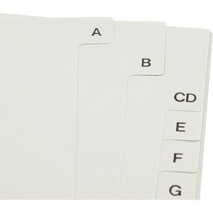 Produktbild für Register Durable 6510-10, A4, A-Z