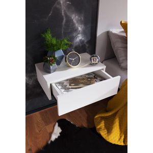 Produktbild für Nachttisch Wohnling Zadar, WL5.317, weiß