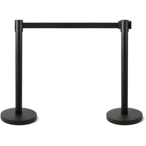 Produktbild für Personenleitsystem Showdown-Displays schwarz