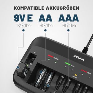 Produktbild für Akku-Ladegerät Absina X10