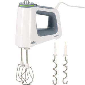 Handmixer Braun MultiMix 5 HM5100, weiß, stufenlos