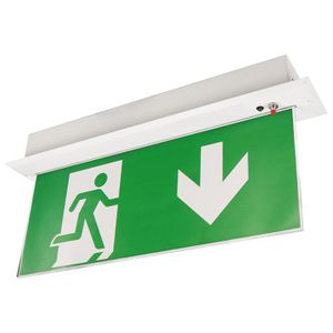 Produktbild für Notbeleuchtung McShine FL-250, Fluchtwegleuchte, LED mit Akku