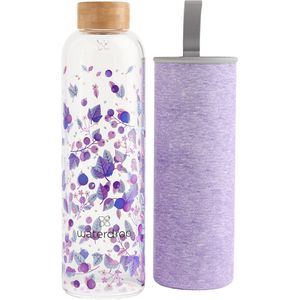 Trinkflasche waterdrop Boost, mit Neoprenhülle