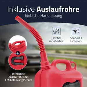 Produktbild für Benzinkanister Hünersdorff Premium 800500