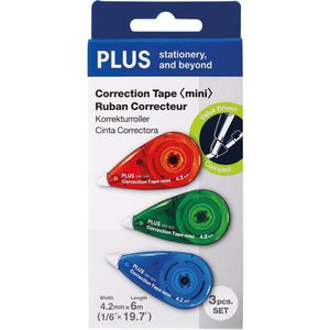 Produktbild für Korrekturroller Plus-Japan Mini WH-504DC-3P, 3 Stück