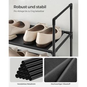 Produktbild für Schuhregal Songmics LSR110B02, aus Metall