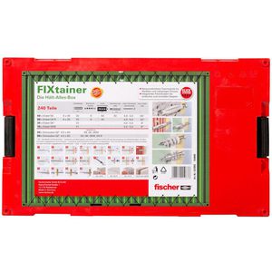 Produktbild für Schrauben-Dübel-Set Fischer 532893, Hält-Allles-Box