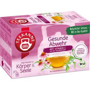 Tee Teekanne Gesunde Abwehr, Kräutermischung, BIO