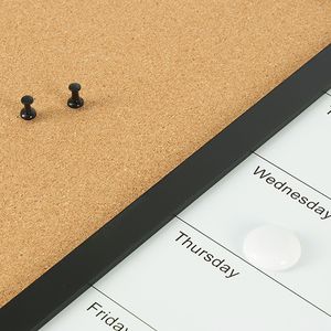 Produktbild für Kombitafel Relaxdays 3 in 1, weiß / braun / schwarz