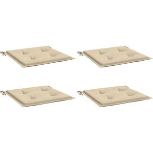 Stuhlkissen vidaXL 314044, beige, für Außen